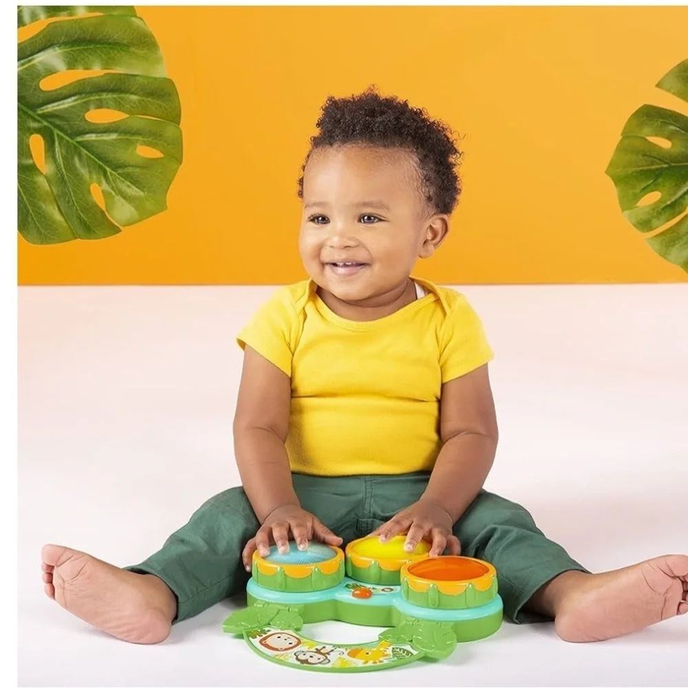 Bright starts musical Colorful safari beats Animal-Themed musical toy
